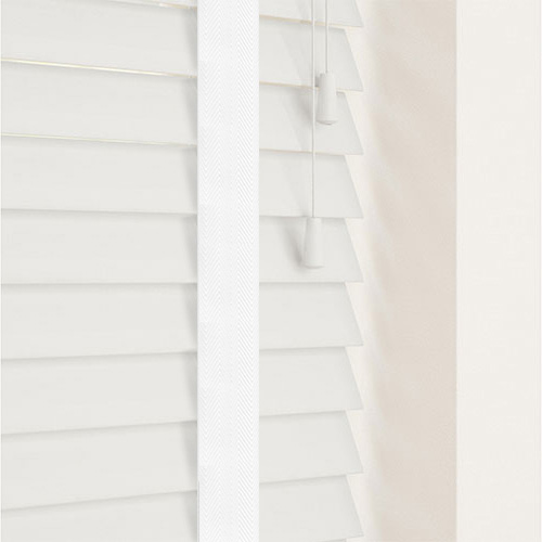 50mm Serene & Cotton Tape Lifestyle Wooden blinds