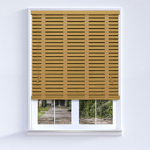 Native Oak & Sand Tape Lifestyle Wooden blinds