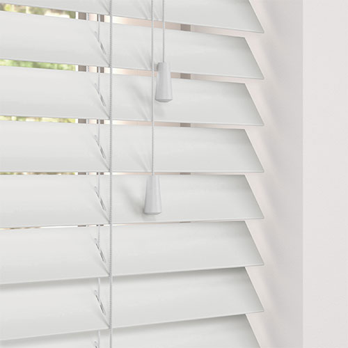 Softwhite Timberlux Basswood Lifestyle Wooden blinds