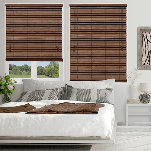 Auburn Mocha Lifestyle Wooden blinds
