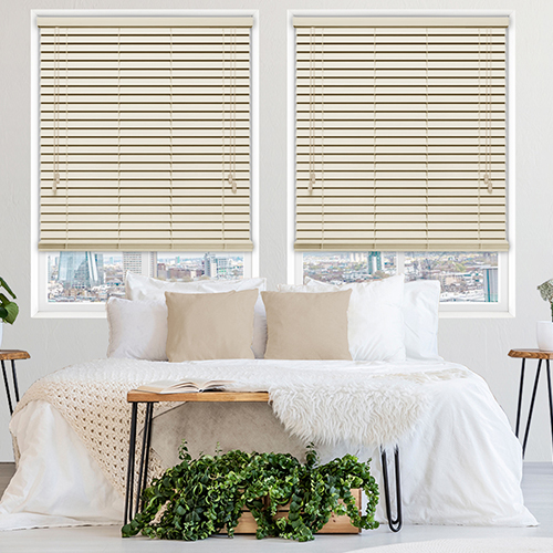 Urban Gloss Cream Lifestyle Wooden blinds