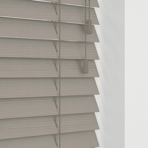Urban Spec Silver Lifestyle Wooden blinds