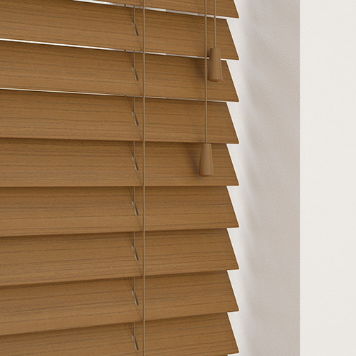 Caramel Faux Lifestyle Wooden blinds