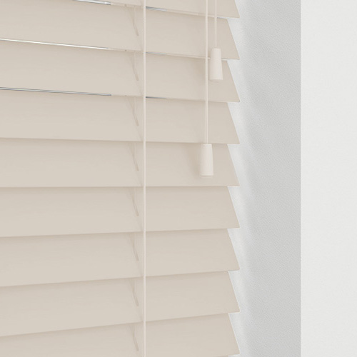 Faux Creme Lifestyle Wooden blinds
