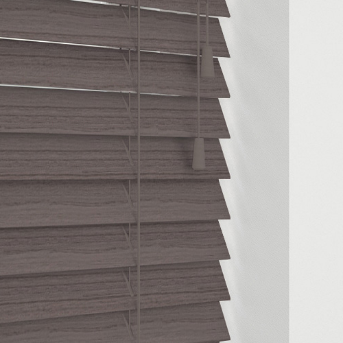 Native Flint Grey Fauxwood Lifestyle Wooden blinds