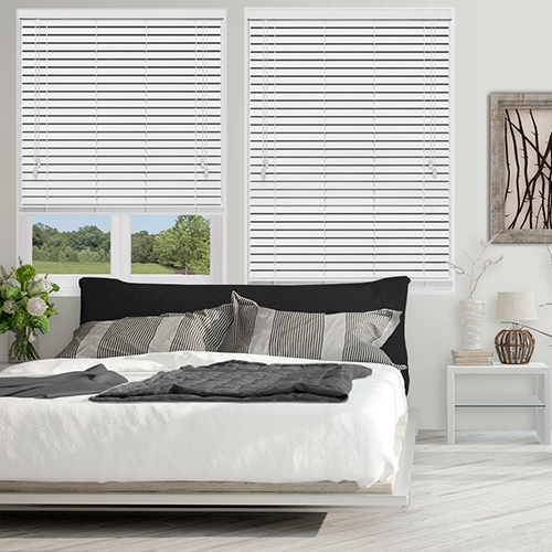 Native White Gloss Lifestyle Wooden blinds