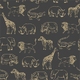 Sample of Night Safari Gold Childrens Blinds  Out Of Stock
