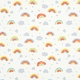 Click Here to Order Free Sample of Happy Rainbows Multi Childrens Blinds