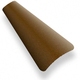 Click Here to Order Free Sample of Pearlised Brown No Drill 25mm Venetian Conservatory Blinds