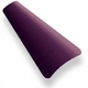 Click Here to Order Free Sample of 25mm PerfectFit Damson Conservatory Blinds