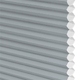 Click Here to Order Free Sample of Micro Hive Grey Honeycomb INTU Pleated Blinds