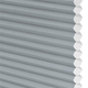 Click Here to Order Free Sample of Micro Hive Grey Honeycomb INTU Pleated Blinds