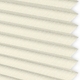 Click Here to Order Free Sample of Micro Ribbons Cream Jacquard Pearl INTU Pleated Blinds