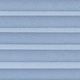 Click Here to Order Free Sample of Clic No Drill Leto Sky Blue INTU Pleated Blinds