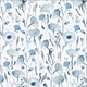 Click Here to Order Free Sample of Ginkgo Inky Blue with Cassette New Blinds
