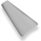 Click Here to Order Free Sample of Brushed Aluminium 25mm Fit to Frame No Drill Blinds