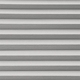 Click Here to Order Free Sample of Soho Frosted Steel Blockout Perfect Fit Pleated Blinds