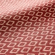 Click Here to Order Free Sample of Lovella Red Roman blinds