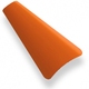 Click Here to Order Free Sample of Atomic Bright Orange Venetian blinds