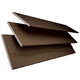 Click Here to Order Free Sample of Sunwood Fired Walnut Wooden blinds