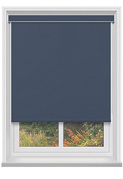 Bella Midnight with Cassette Blackout Blind