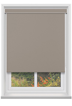 Bella Taupe with Cassette Blackout Blind
