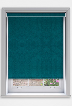 Orissa Teal Blockout with Cassette Blackout Blind