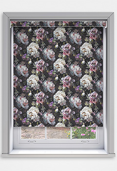 Sabina Midnight Blockout with Cassette Blackout Blind