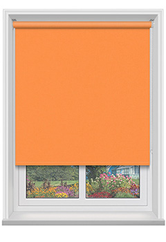 Polaris Tangerine Blockout Blackout Blind