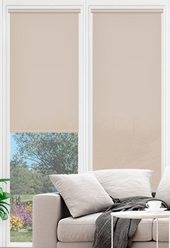 Atlantex Dark Beige Roller Shade Conservatory Blind
