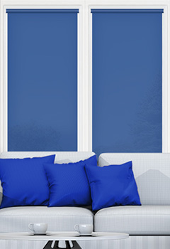 Atlantex Dark Blue Roller Shade 