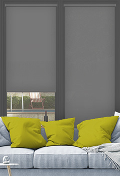 Atlantex Grey Roller Shade Conservatory Blind