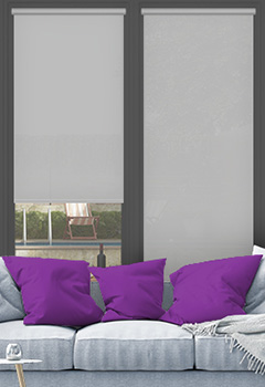 Atlantex Silver Roller Shade 