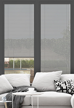 Hessian No Drill 25mm Venetian Conservatory Blind