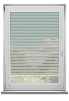 25mm PerfectFit Silver Pitch Conservatory Blind