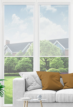 Sheer Kaila White Roller Shade Conservatory Blind