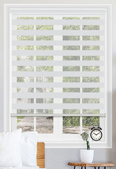 Dayspring White Dual Shade 