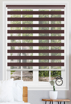 Vision Walnut Dual Shade 