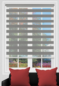 Luminary Slate Dual Shade Day & Night Blind