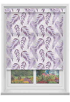 GripFit Clarice Plum Dimout Grip Fit Blind