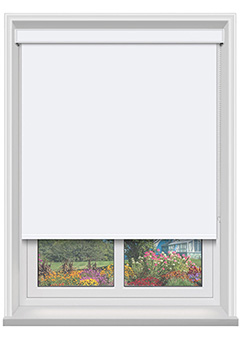 GripFit Polaris Pure White Blockout Grip Fit Blind