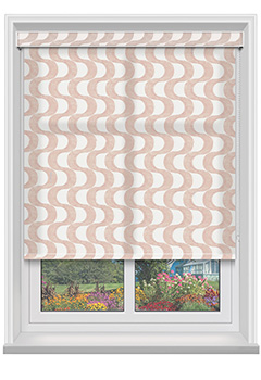 GripFit Wave Rose Dimout Grip Fit Blind