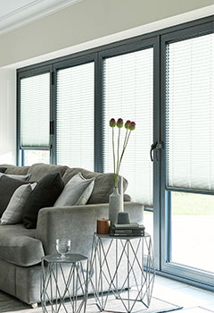 Micro Hive White Honeycomb Intu Pleated Blind