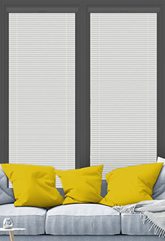 Intu Snow White (BO) Honeycomb Intu Pleated Blind