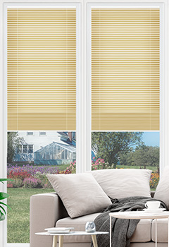 Clic No Drill Leto Nude Intu Pleated Blind