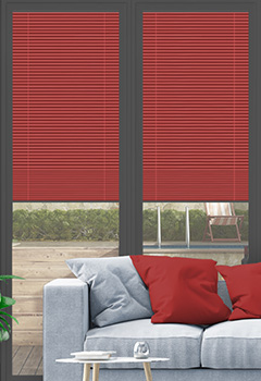 Clic No Drill Apollo Coral (BO) Intu Pleated Blind