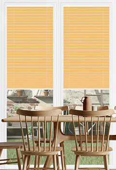 Clic No Drill Apollo Melon (BO) Intu Pleated Blind