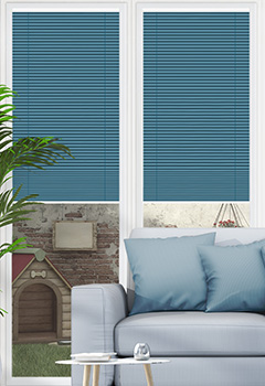 Clic No Drill Apollo Ocean (BO) Intu Pleated Blind