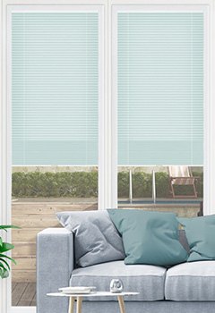 Clic No Drill Apollo Cloud Intu Pleated Blind