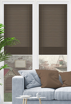 Clic No Drill Apollo Iron Intu Pleated Blind